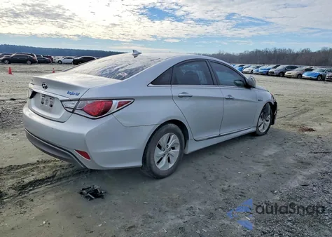 2015 Hyundai Sonata Hybrid из США, поврежденный, VIN KMHEC4A41FA131653